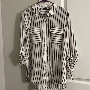 NWT express button down shirt